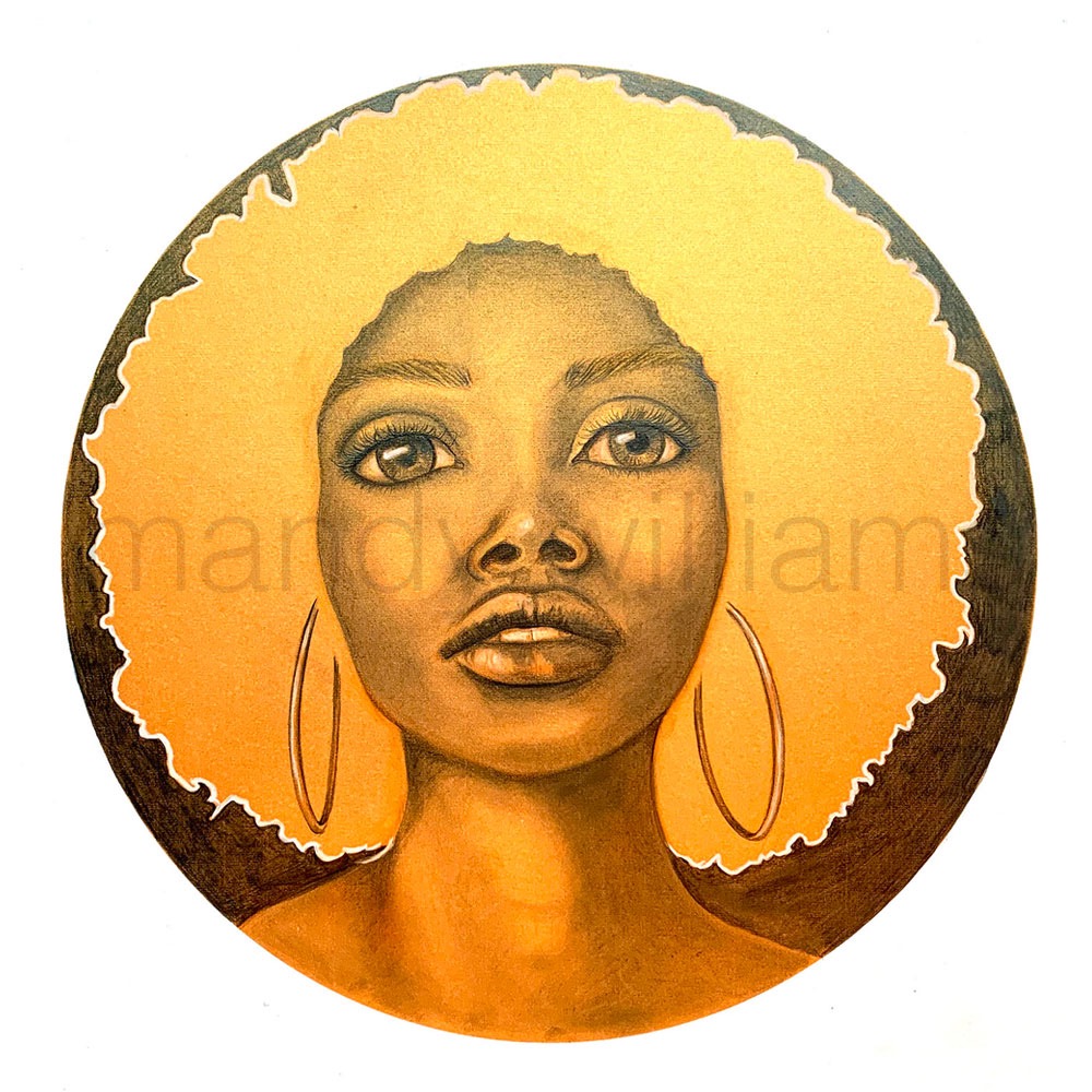'Golden' Greeting Card