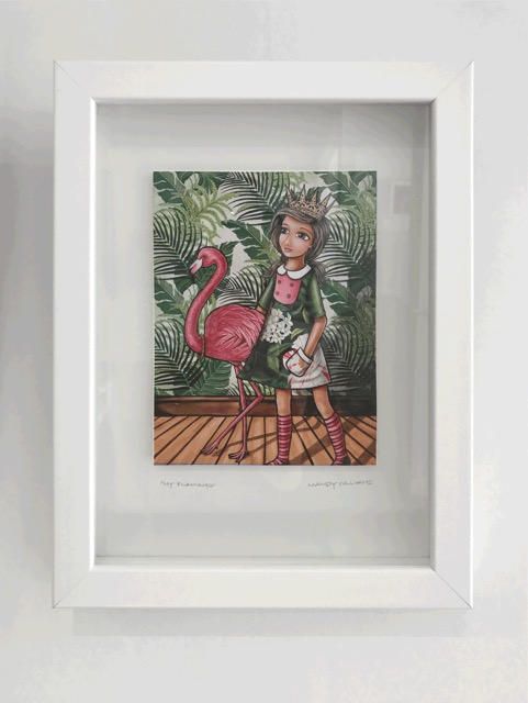 Small rectangle framed print