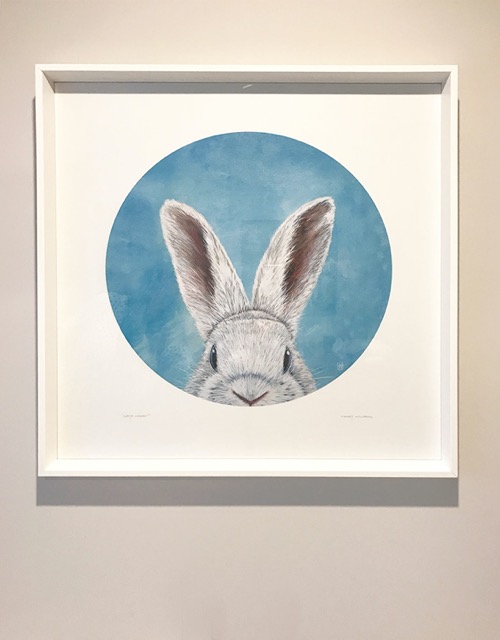 Large square framed Print