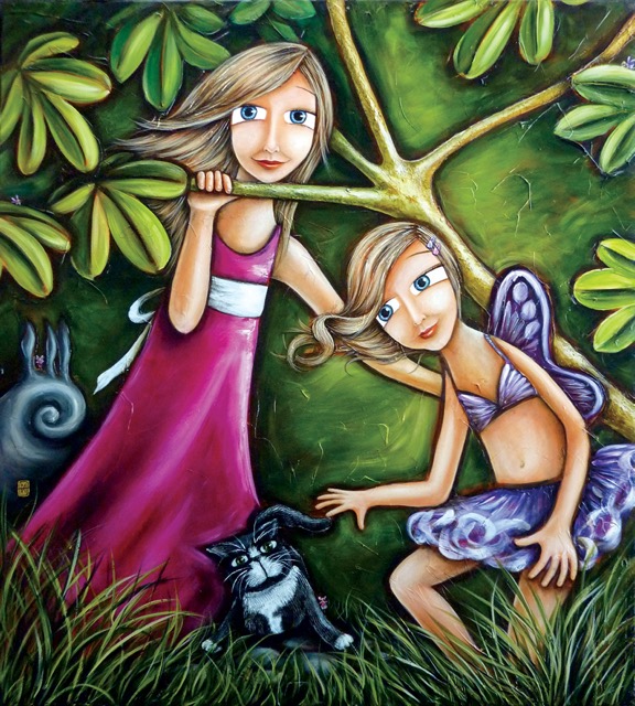 'Finding Faries - Commission