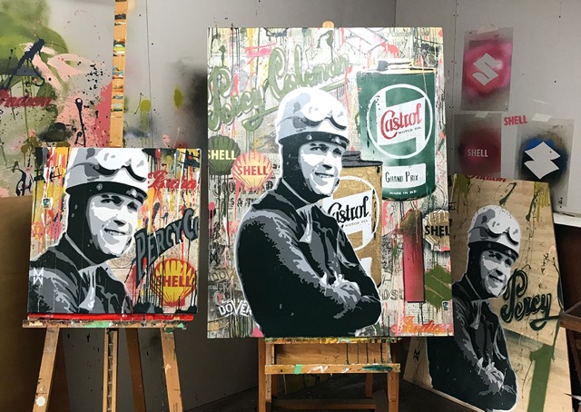 'Percy' Original with study and workings