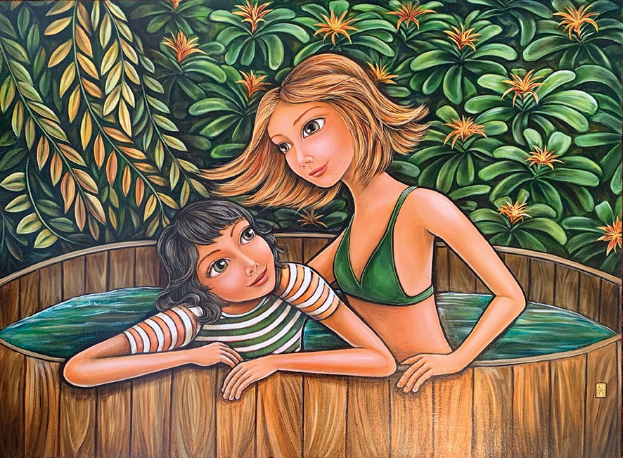 Chloe & Gabby - Commission