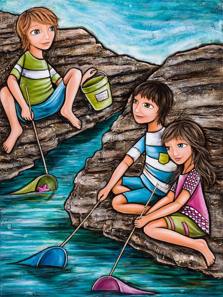 'Rock Pool' - Commission