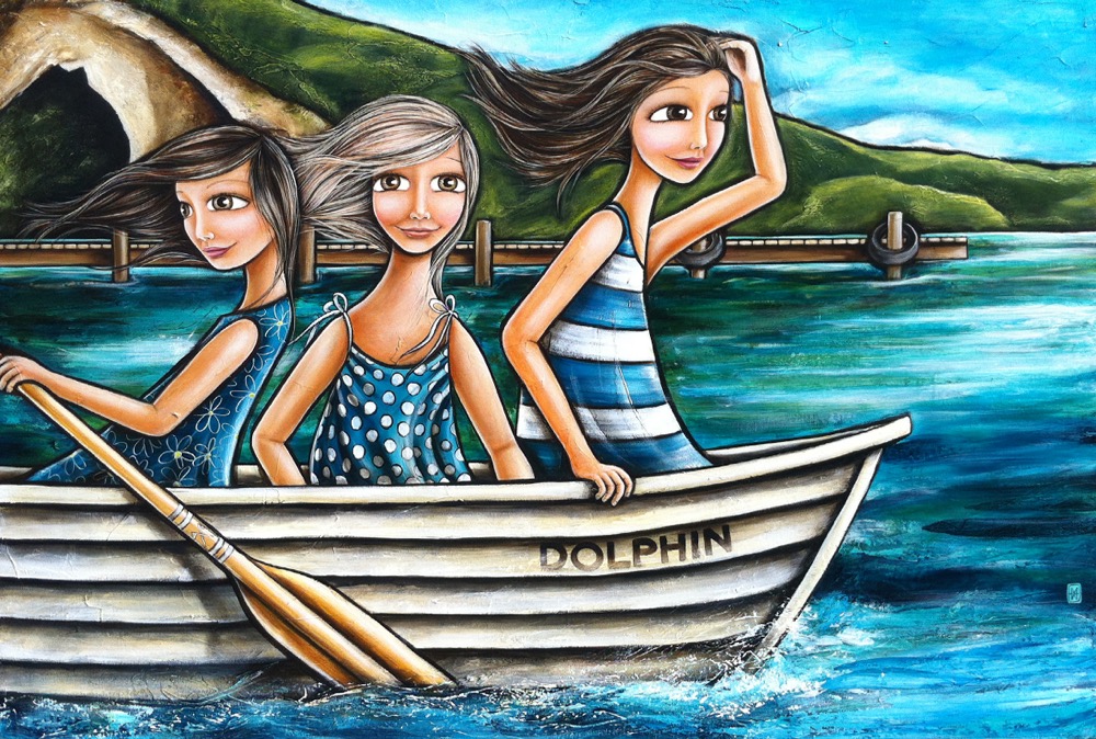 'Off on Adventure' - Commission